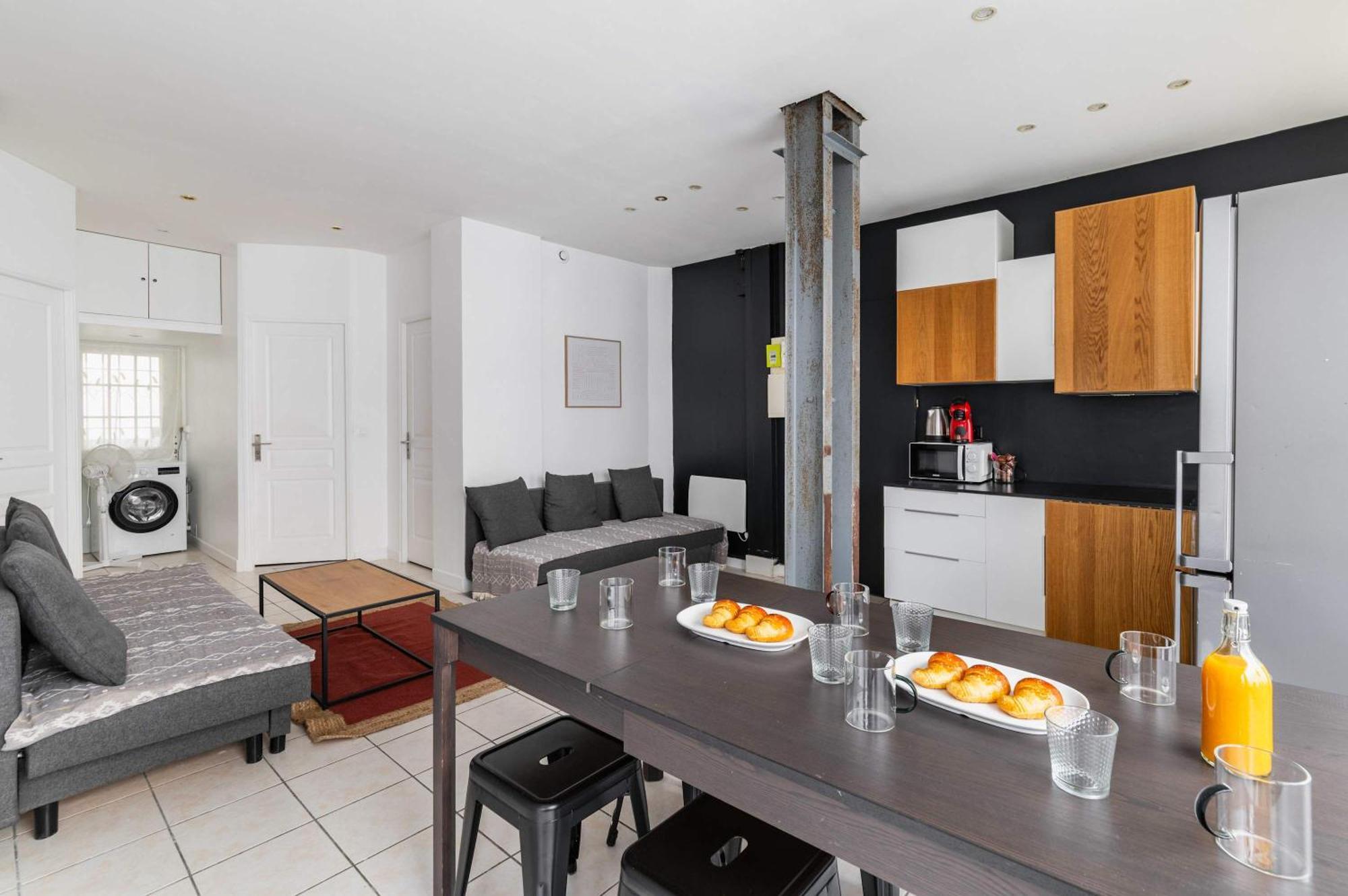 Appartement Familial Proche Des Commerces - 8P - Flat-Guest Париж Экстерьер фото