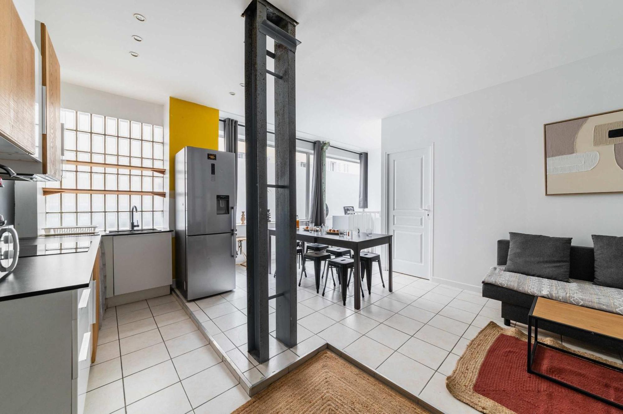 Appartement Familial Proche Des Commerces - 8P - Flat-Guest Париж Экстерьер фото